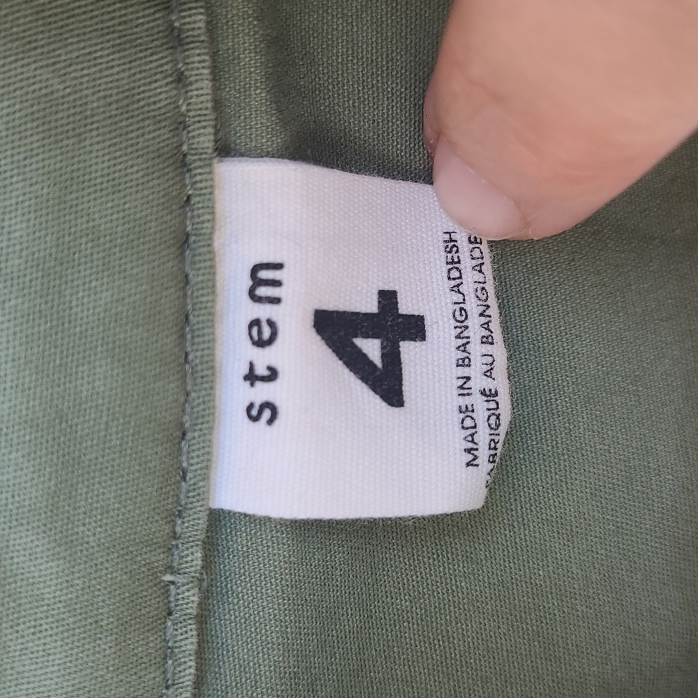 Stem Khaki Ruffle Jacket - Picture 4 of 4
